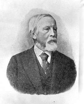 Portrait of Adolf Kussmaul, from J. Pagel.