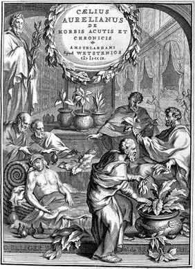 Caelius Aurelianus: herbs given to the sick