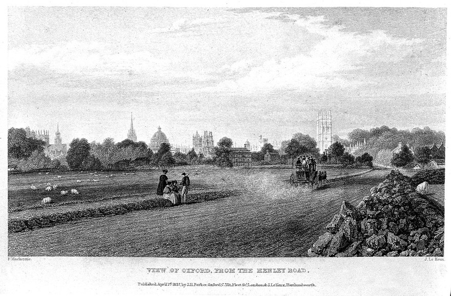 Memorials of Oxford / By James Ingram. The engravings by John Le Keux, from drawings by F. Mackenzie.