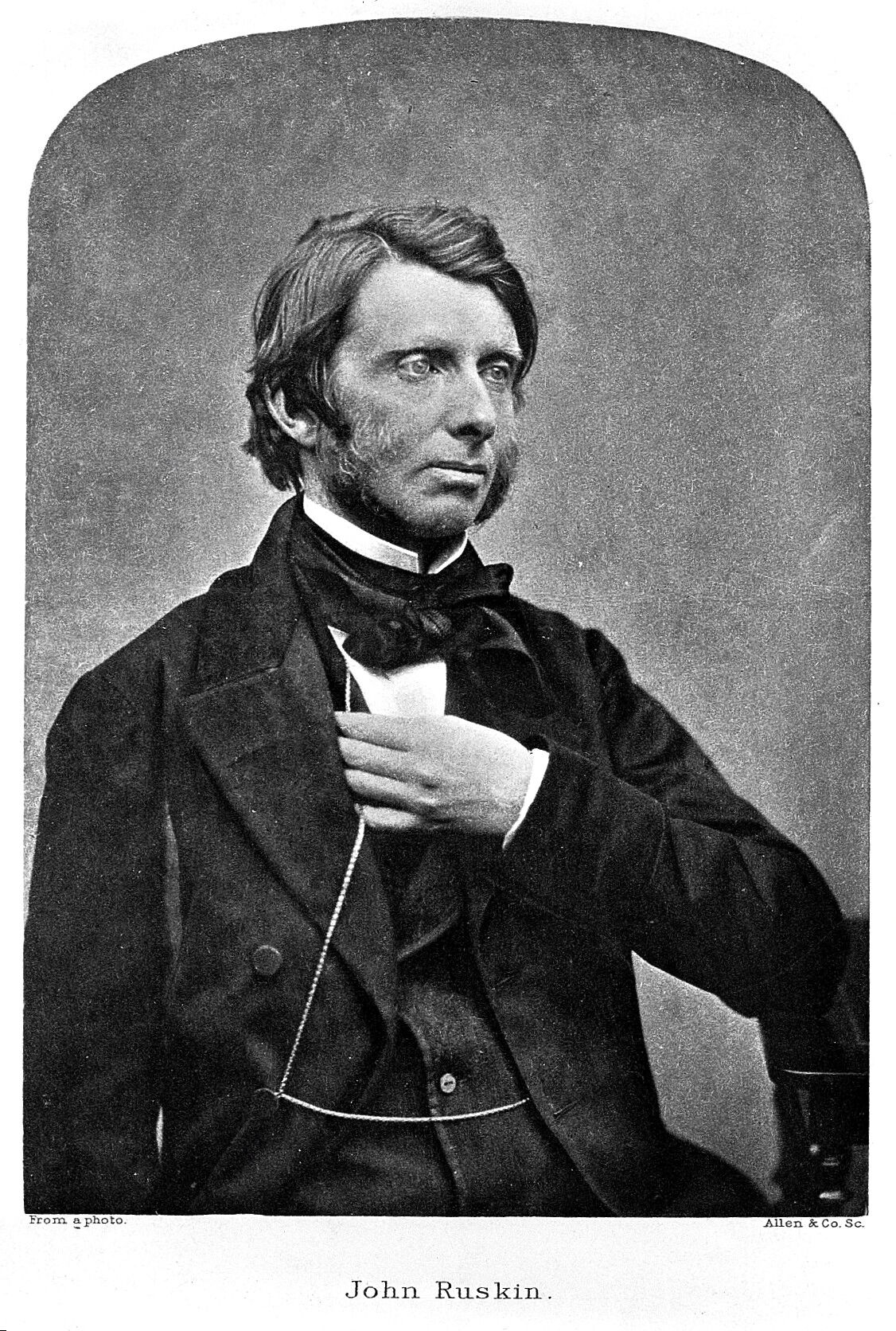 Portrait of John Ruskin Wellcome Collection