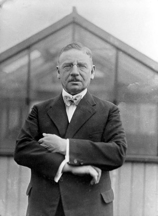 Portrait of Otto Loewi in Boston, 1929