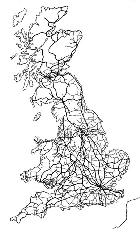 Railways in 1800, Great Britain.