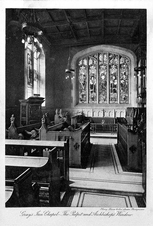 view Gray's Inn Chapel.