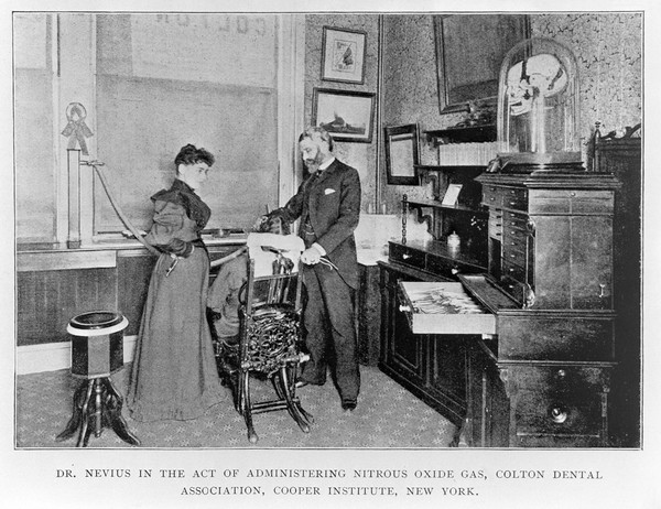 The discovery of modern anæsthesia : by whom was it made? A brief statement of facts / by Laird W. Nevius.