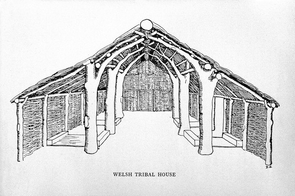 Welsh tribal house.