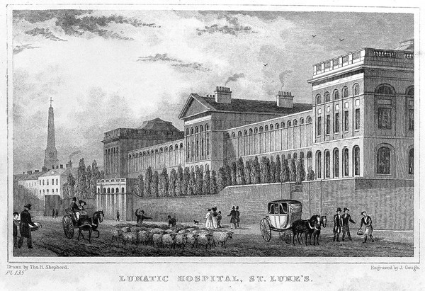 St. Luke's Lunatic Asylum. 2nd Hospital 1787.