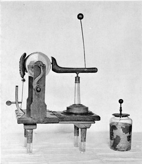 Electrical machine designed by John Wesley, 18th c.