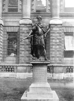 Statue of James II in St. James's Park.