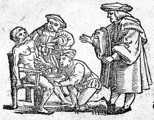 view Bloodletting, 16th Century