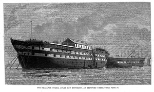 view Ships used as smallpox isolation hospitals.