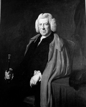 Portrait of Thomas Glass, in the Royal Devon and Exeter Hospital