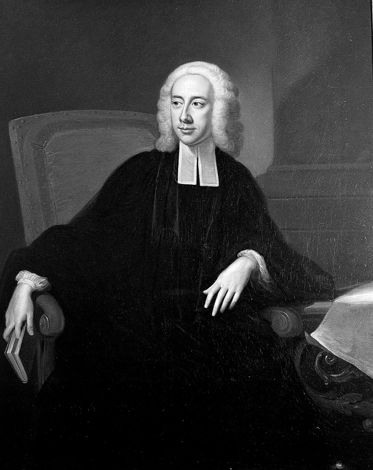 Portrait of Alured Clarke, by James Wills