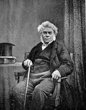 view Portrait of Professor William Dick from postcard