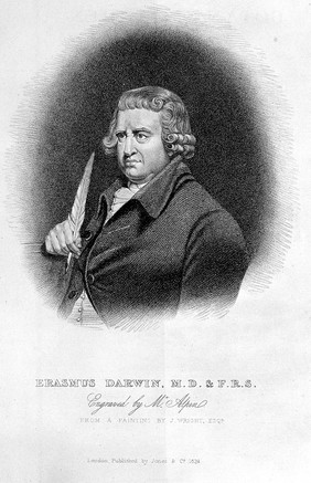 Portrait of Erasmus Darwin