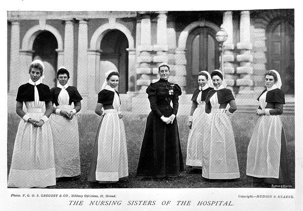 The Nursing Sisters of the Royal Victoria Hospital, Netley.