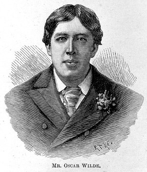 view Portrait of Oscar Wilde.