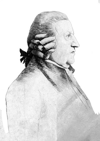 John Wall. Soft-ground etching by W. Daniell after G. Dance.