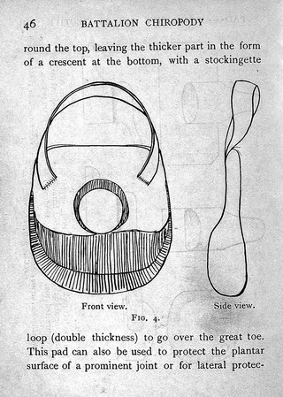 Battalion chiropody : training and practice / by E.G.V. Runting.