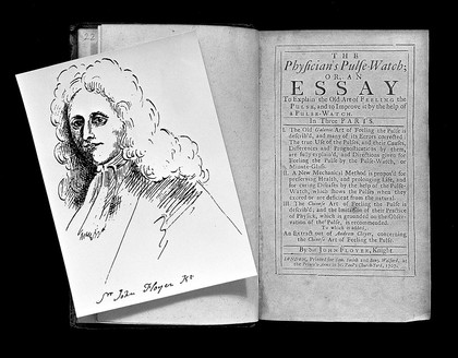 The physician's pulse-watch; or, an essay to explain the old art of feeling the pulse, and to improve it by the help of a pulse-watch ... To which is added, an extract out of Andrew Cleyer, concerning the Chinese art of feeling the pulse. (An appendic. I. An essay to make a new sphygmologia ... II. An inquiry into the nature ... of the respirations ... III. A letter concerning the rupture in the lungs) / [Sir John Floyer].