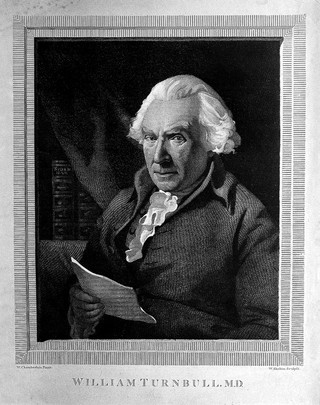 William Turnbull. Line engraving by W. Skelton after W. Chamberlain.
