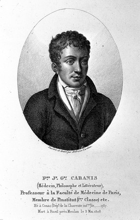 P.J.G. Cabanis, 1757-1808