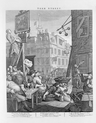 Beer Street by William Hogarth