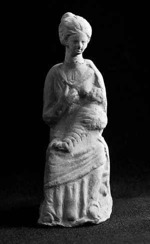 view Votive offering: mother and child, Rome.