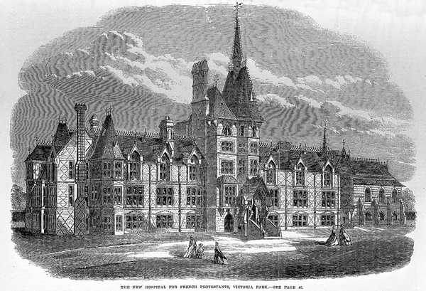 The New Hospital for French Protestants, Victoria Park.