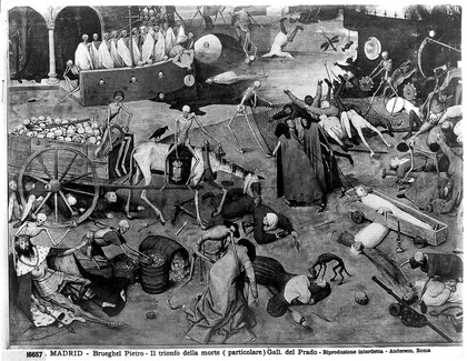 Pieter Brueghel, detail of Triumph of Death