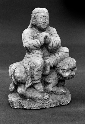 Marble Figure "Chao-Li-Kwan"