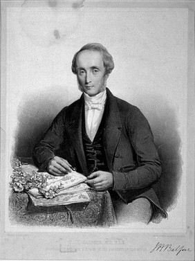 John Hutton Balfour. Lithograph by L. Ghémar.