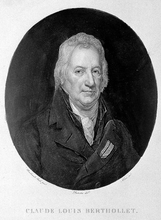 Claude Louis Berthollet. Mezzotint by L.J. Allais after A. Dutertre after R. Peale.