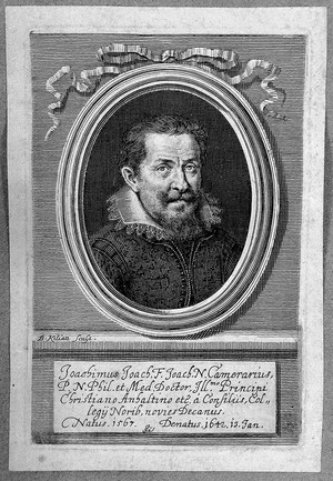 view J. Camerarius, M.D. Physician at Nuremberg