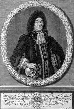 Karl Christopher Elsen (1649-90) M.D. Nuremberg, Physician at Kulmbach