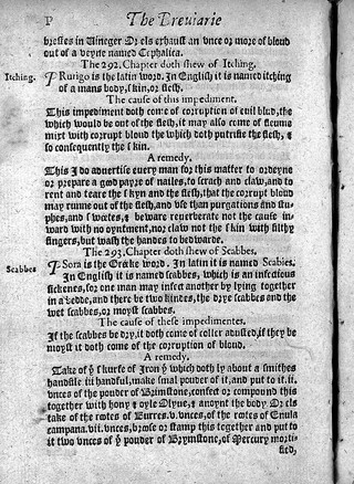 The breviarie of health: vvherin doth folow, remedies for all maner of sicknesses & diseases, the which may be in man or woman / Expressing the obscure termes of Greke, Araby, Latin, Barbary, and English, concerning phisick and chirurgerie. Compyled by Andrew Boord, doctor of phisicke: an English-man. Now newly corrected and amended, with some approued medicines that neuer were in print before this impression, & are aptly placed in their proper chapters, by men skilfull in phisicke and chirurgerie.