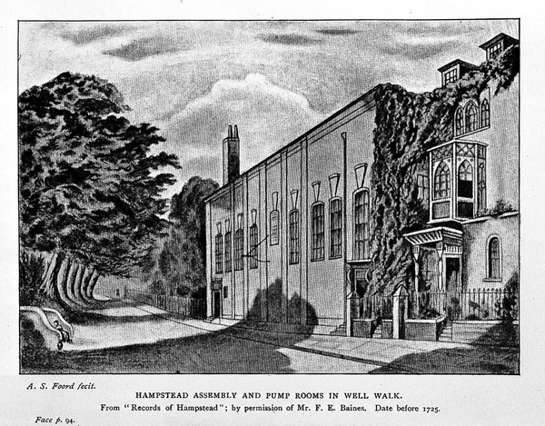 Old London's spas, baths, and wells / by Septimus Sunderland.