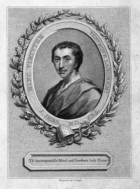 John Jebb. Stipple engraving by C. Knight.