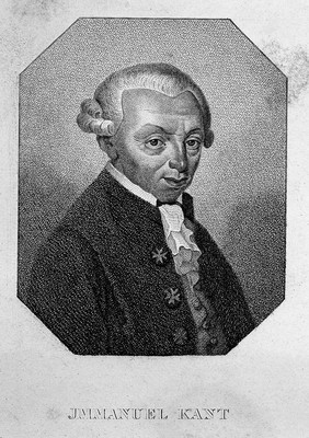 Immanuel Kant. Stipple engraving by F. W. Bollinger.