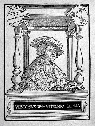Ueber die Heilkraft des Guaiacum und die Franzosenseuche / [Ulrich von Hutten] ; übers. von Heinrich Oppenheimer.