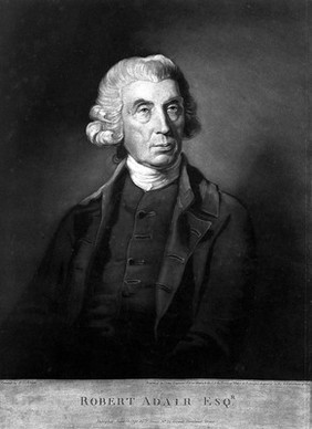 Robert Adair. Mezzotint by J. Jones, 1791, after F. L. Abbott.