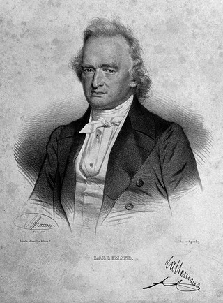 Claude François Lallemand. Lithograph by A. Maurin, 1836, after Gudin.