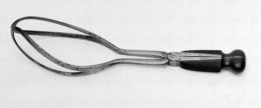 Obstetrical forceps, F. H. Ramsbotham, 19thC