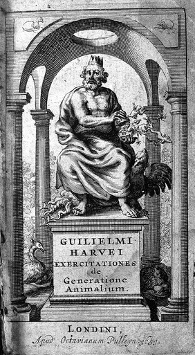 Exercitationes de generatione animalium. Quibus accedunt quaedam de partu: de membranis ac humoribus uteri: & de conceptione / Autore Guilielmo Harveo.