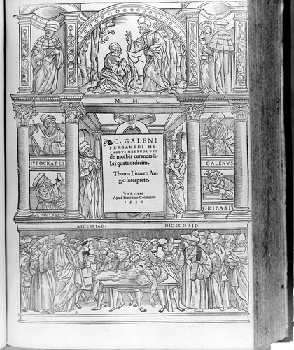 Methodus medendi, vel de morbis curandis libri quatourdecim / Thoma Linacro Anglo interprete.