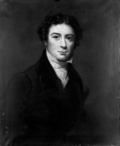 Michael Faraday. Oil painting after Henry William Pickersgill.