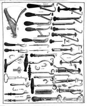 Armamentarium chirurgicum, oder möglichst vollständige Sammlung von abbildungen und Beschreibung chirurgischer Instrumente älterer und neuerer Leit / [Albert Wilhelm Hermann Seerig].