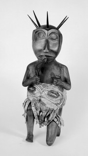 Effigy of a Shaman from Haida Tribe, late 19th century.