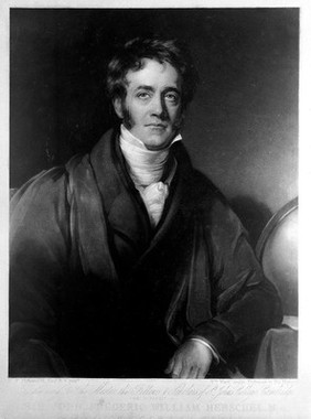 Portrait of Sir F.W. Herschel, 1792-1871