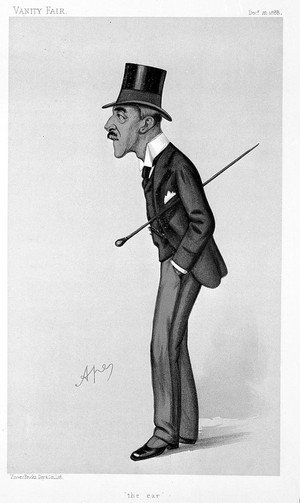 view Caricature of Sir William Bartlett Dalby by "Spy"