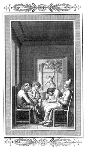 Mental patients, 19th century, Matthias Claudius